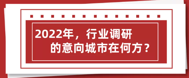 2022年 行業(yè)調研之意向城市在何方？上海展會搭建公司回答道！